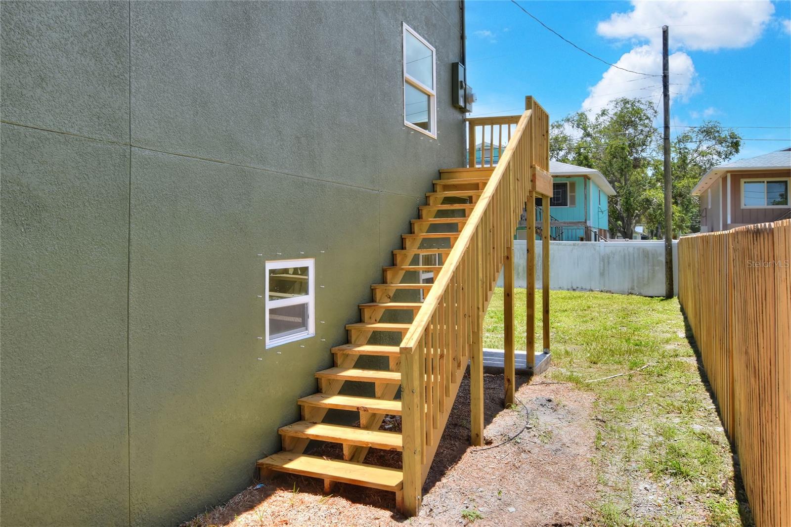 Staircase for Utility Panel