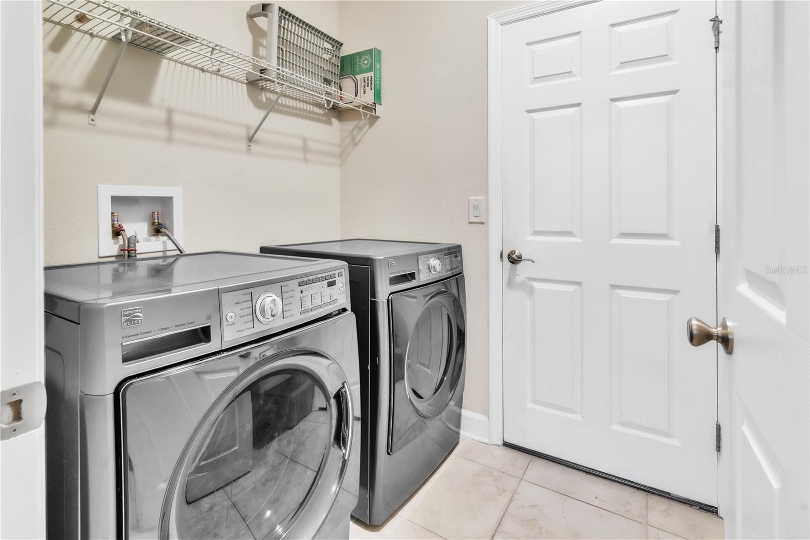 indoor laundry room