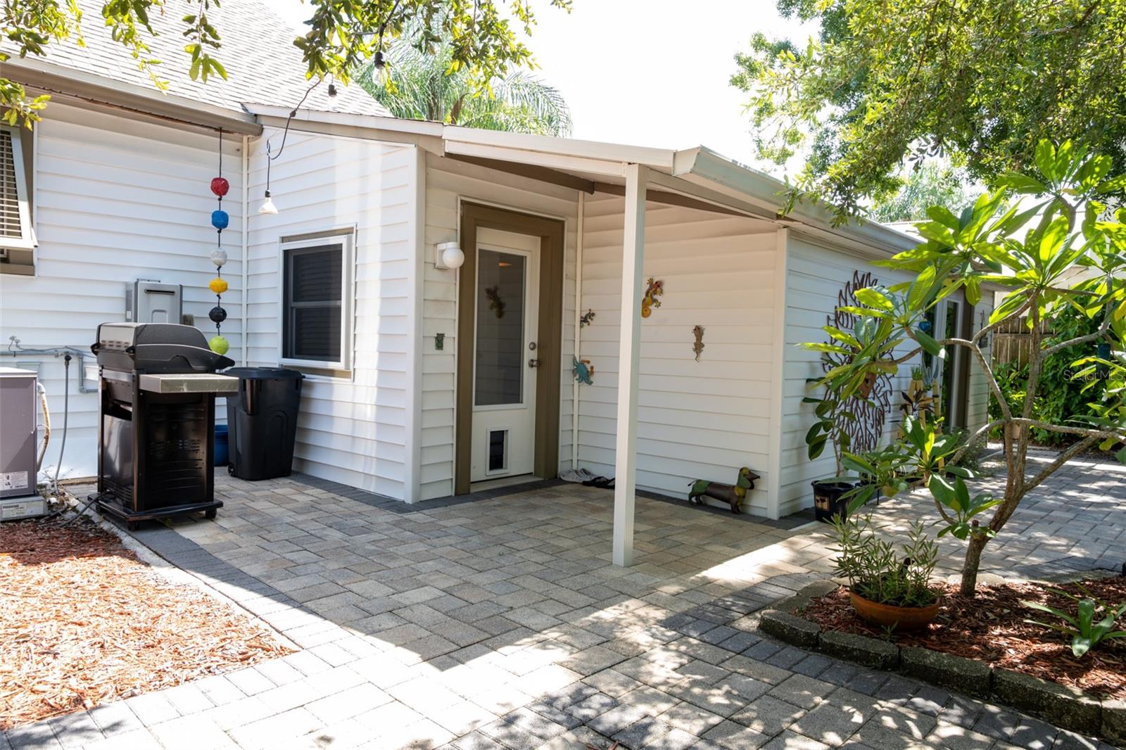 backyard rear door