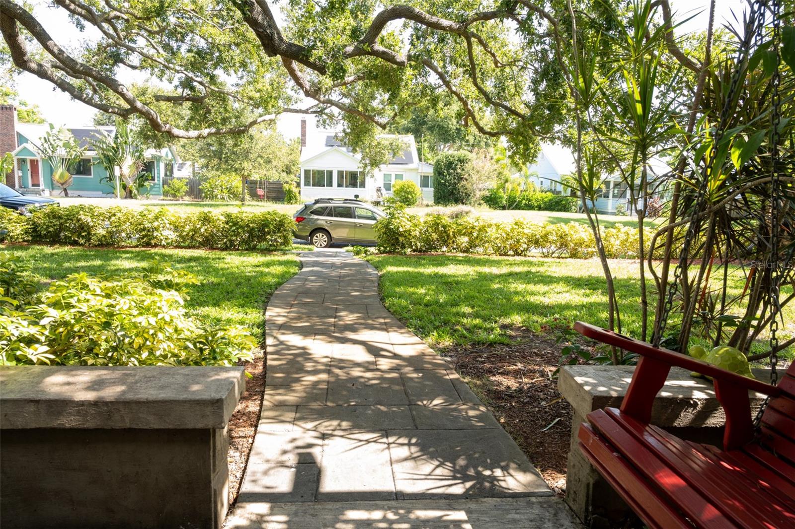 Front Entrance facing street