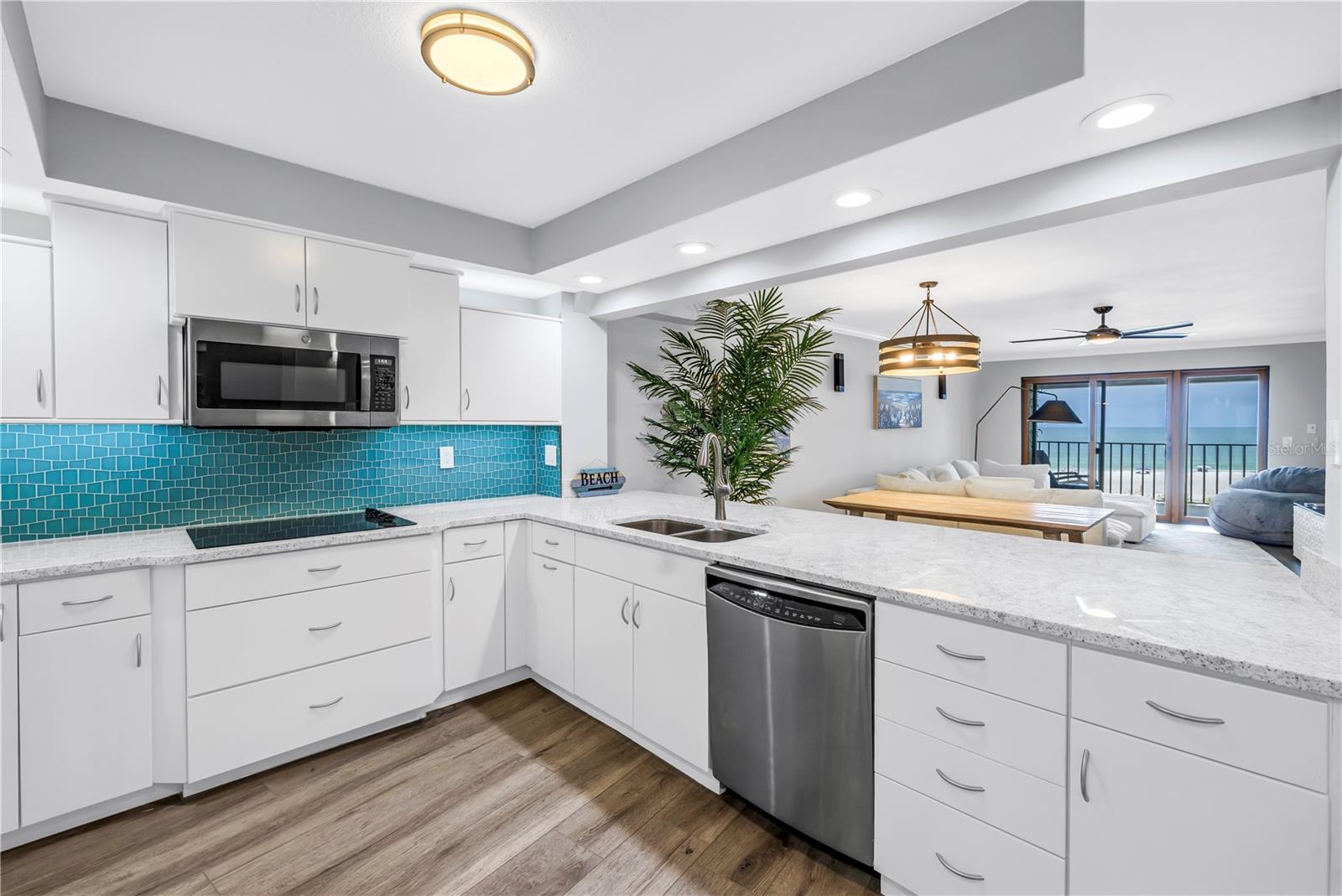 Updated, bright and clean kitchen