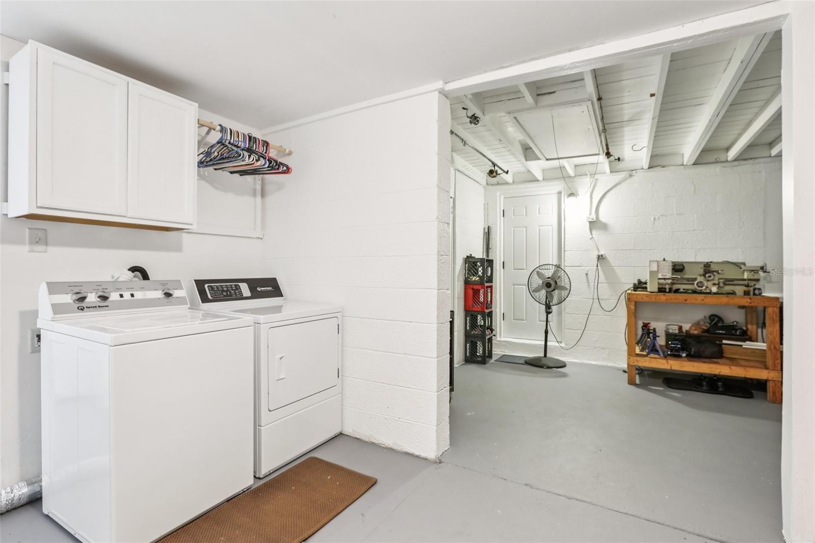 Laundry area