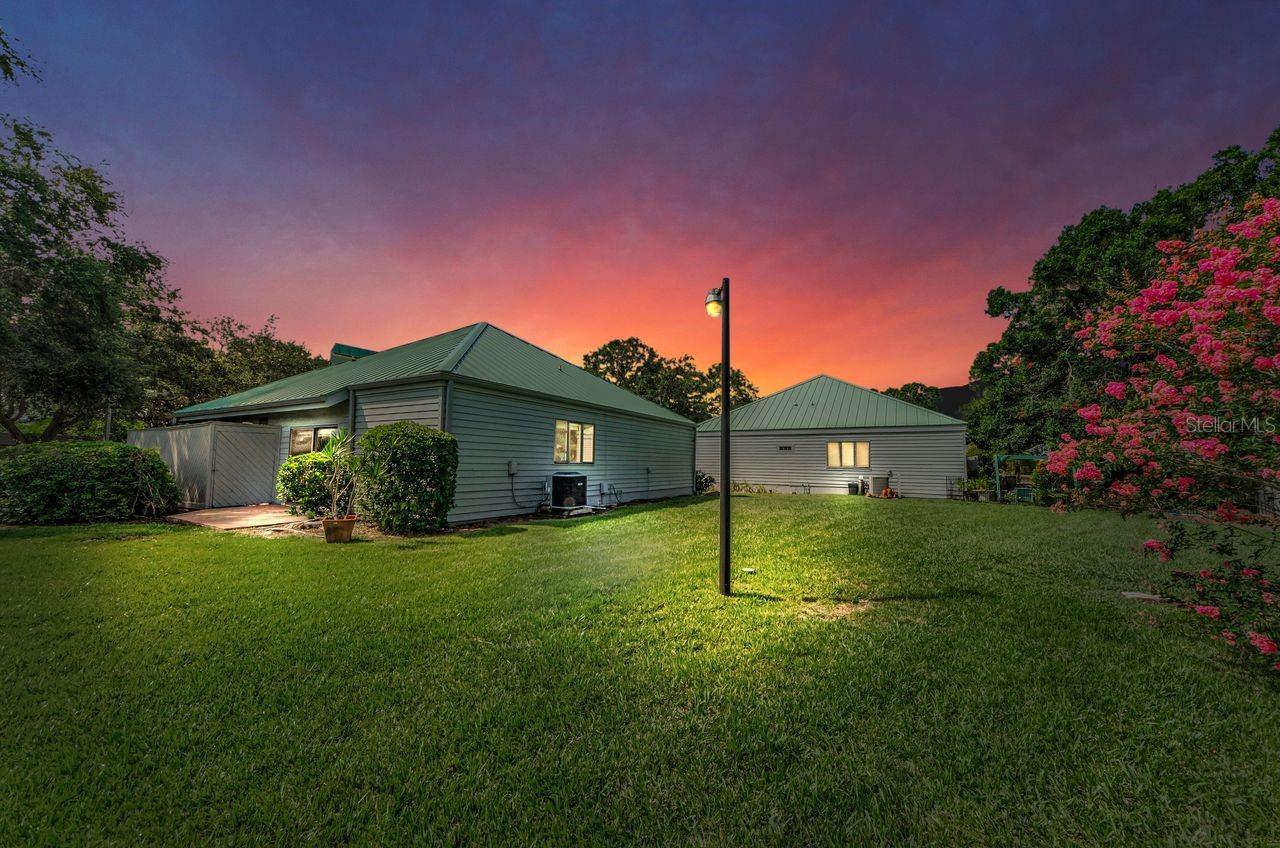 Twilight in the Arbors.