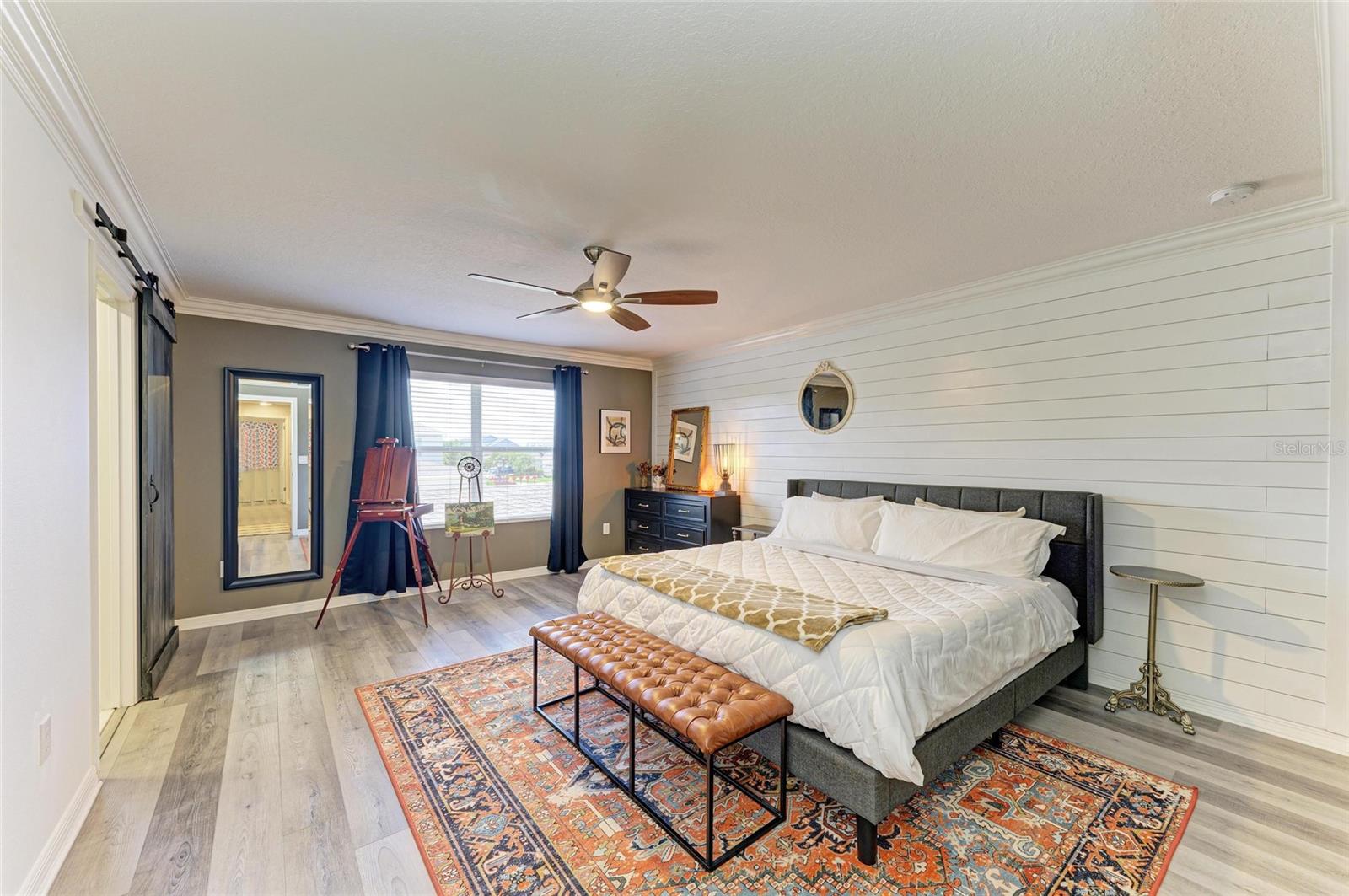 Luxurious primary suite