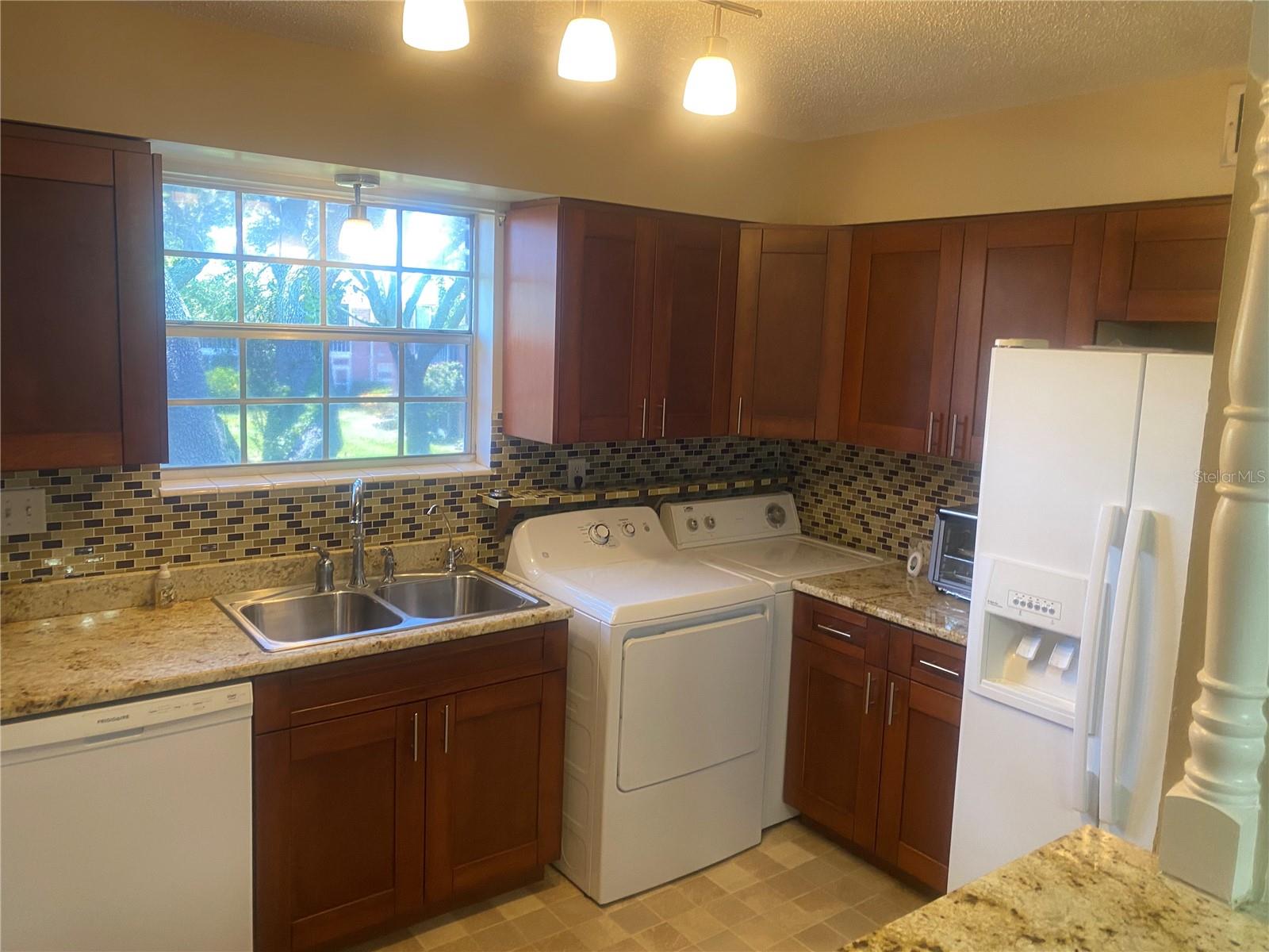 Washer and dryer
