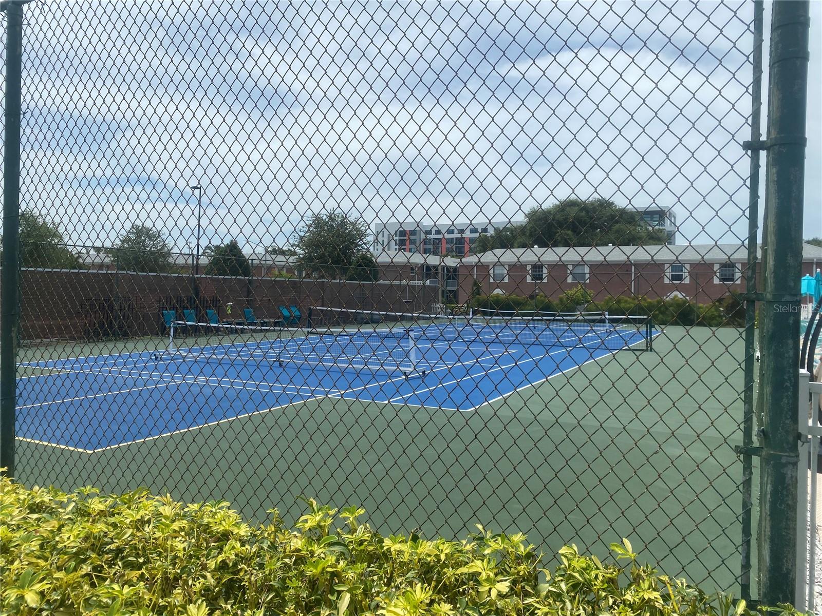 Pickle ball courts