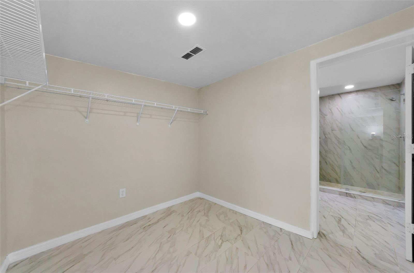 Primary Walk-in Closet