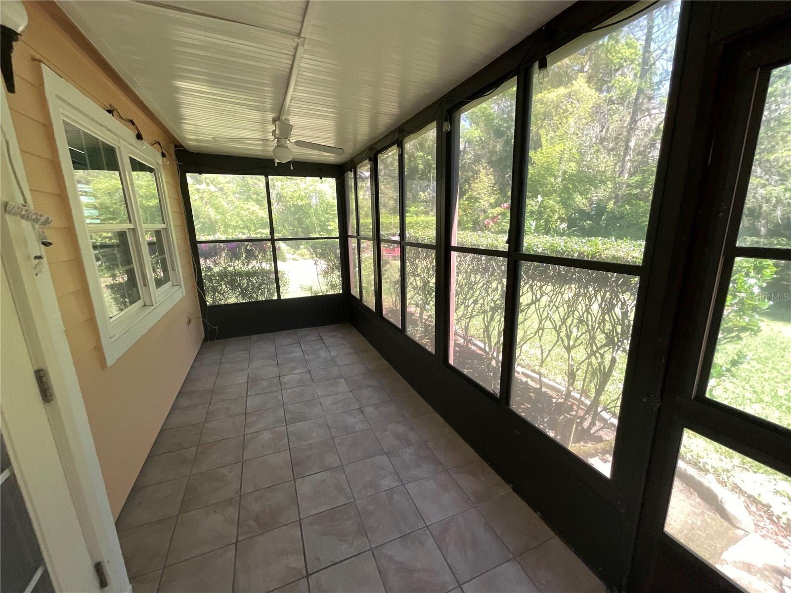 vinyl window porch