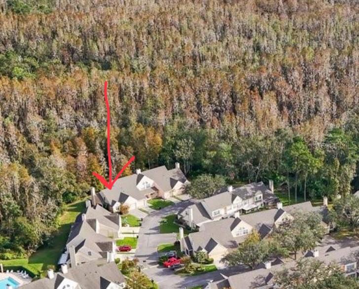 Red Arrow of unit and conservation area