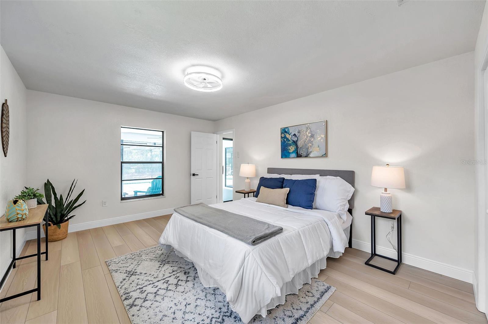 Oasis of the primary bedroom