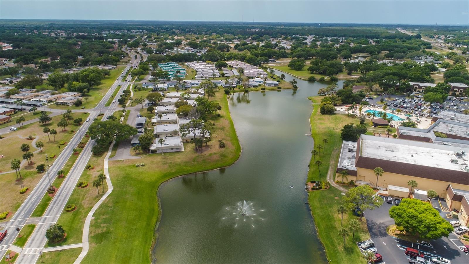 Community aerial view.