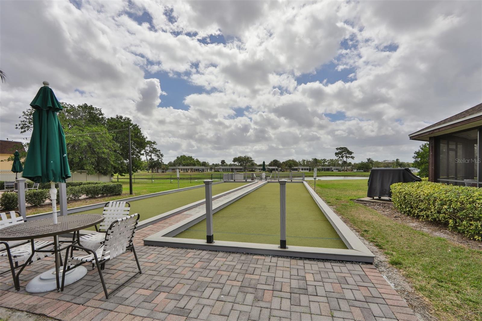 Community game area.