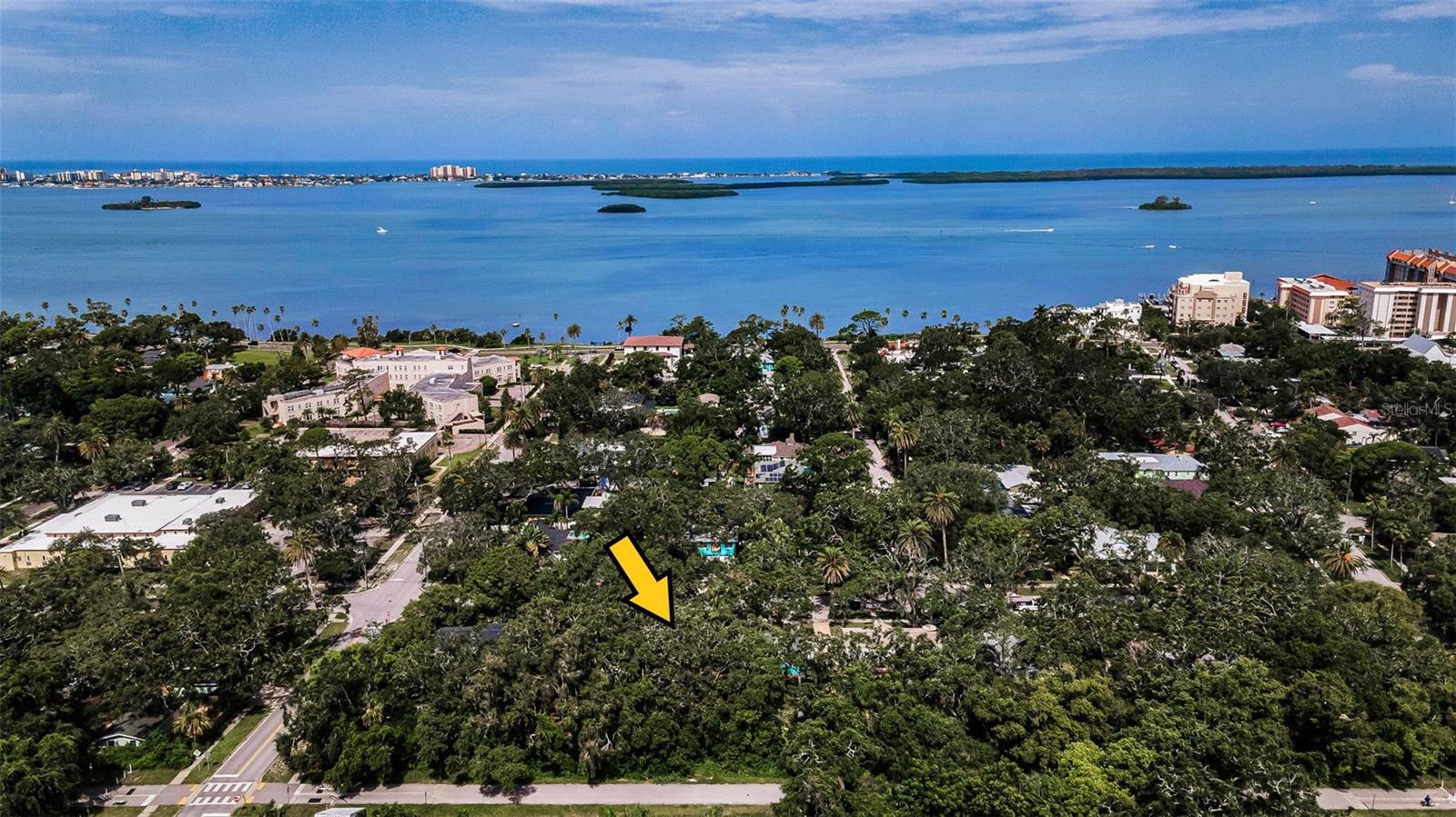 Aerial View of St. Joseph's Sound