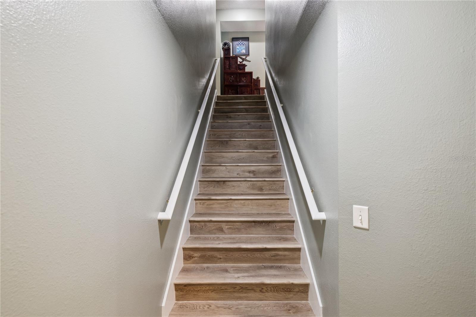 Hardwood Stairway
