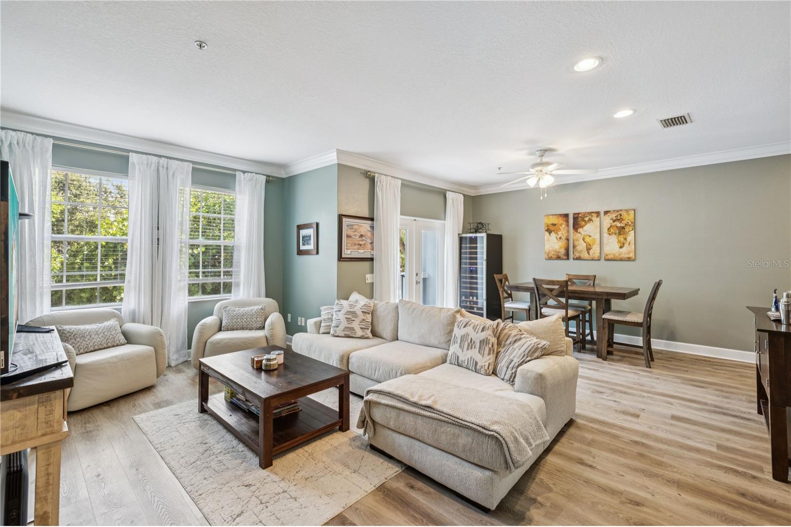 Large Open concept living room
