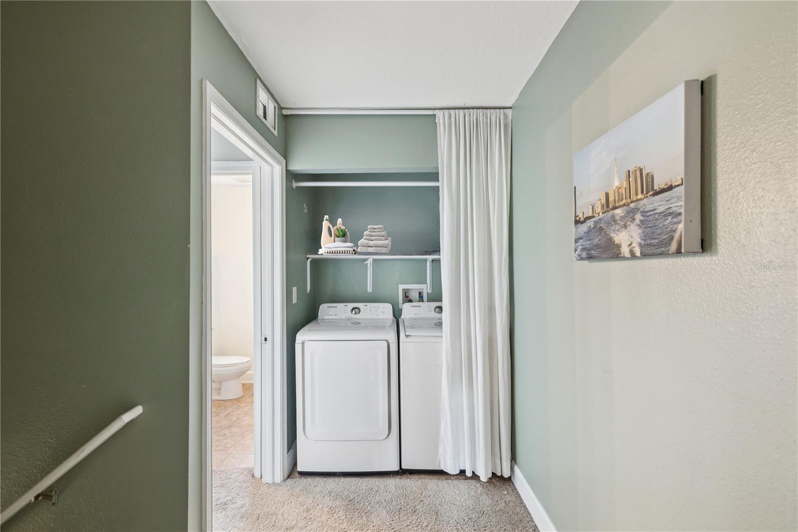 Upstairs Laundry