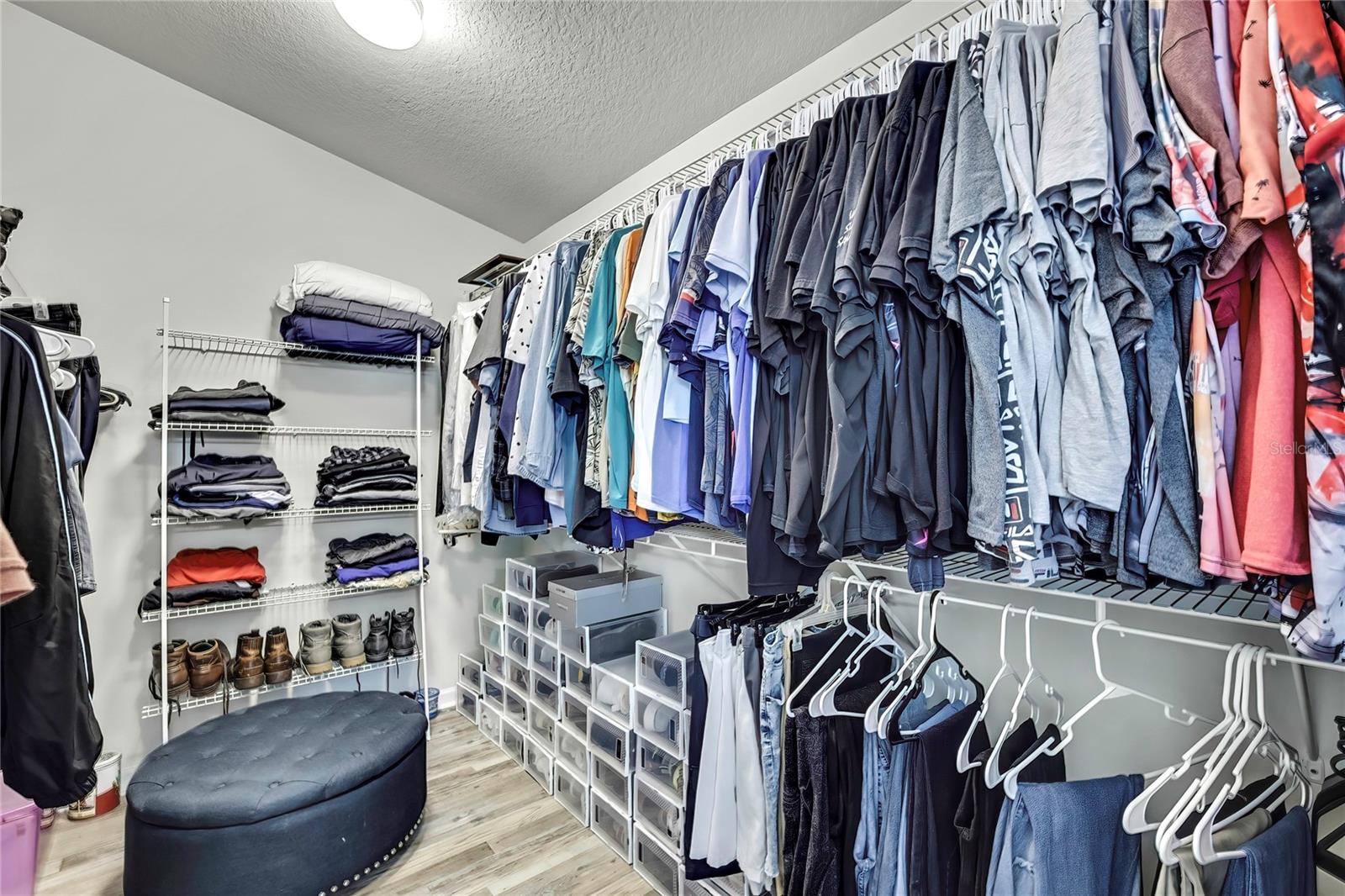 Primary Walking Closet