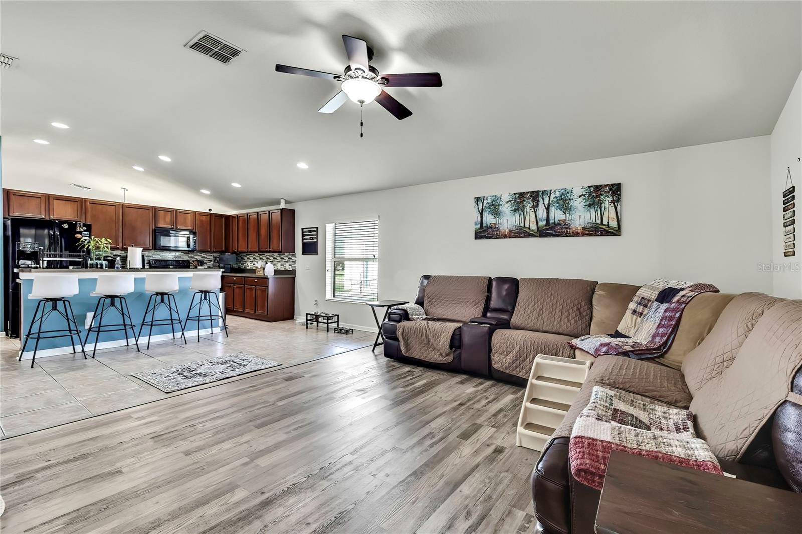 Great Room with Kitchen