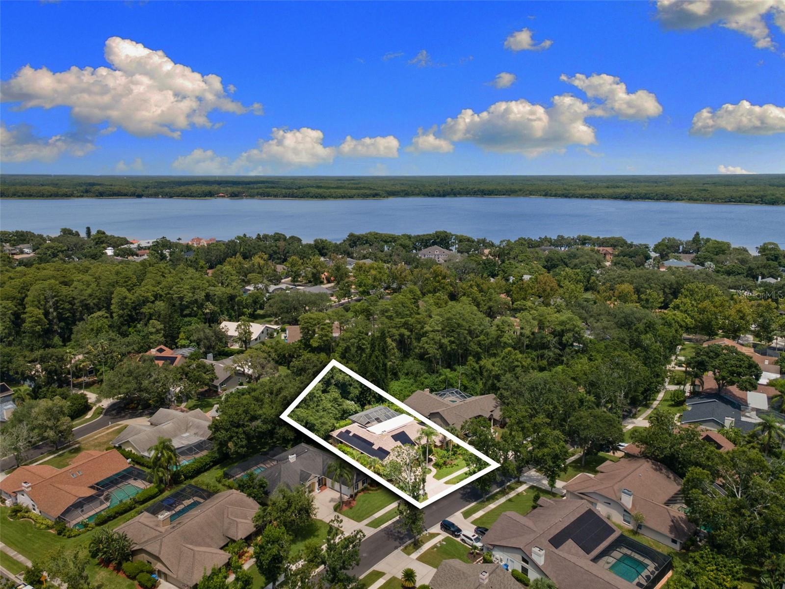 Drone View of Lot