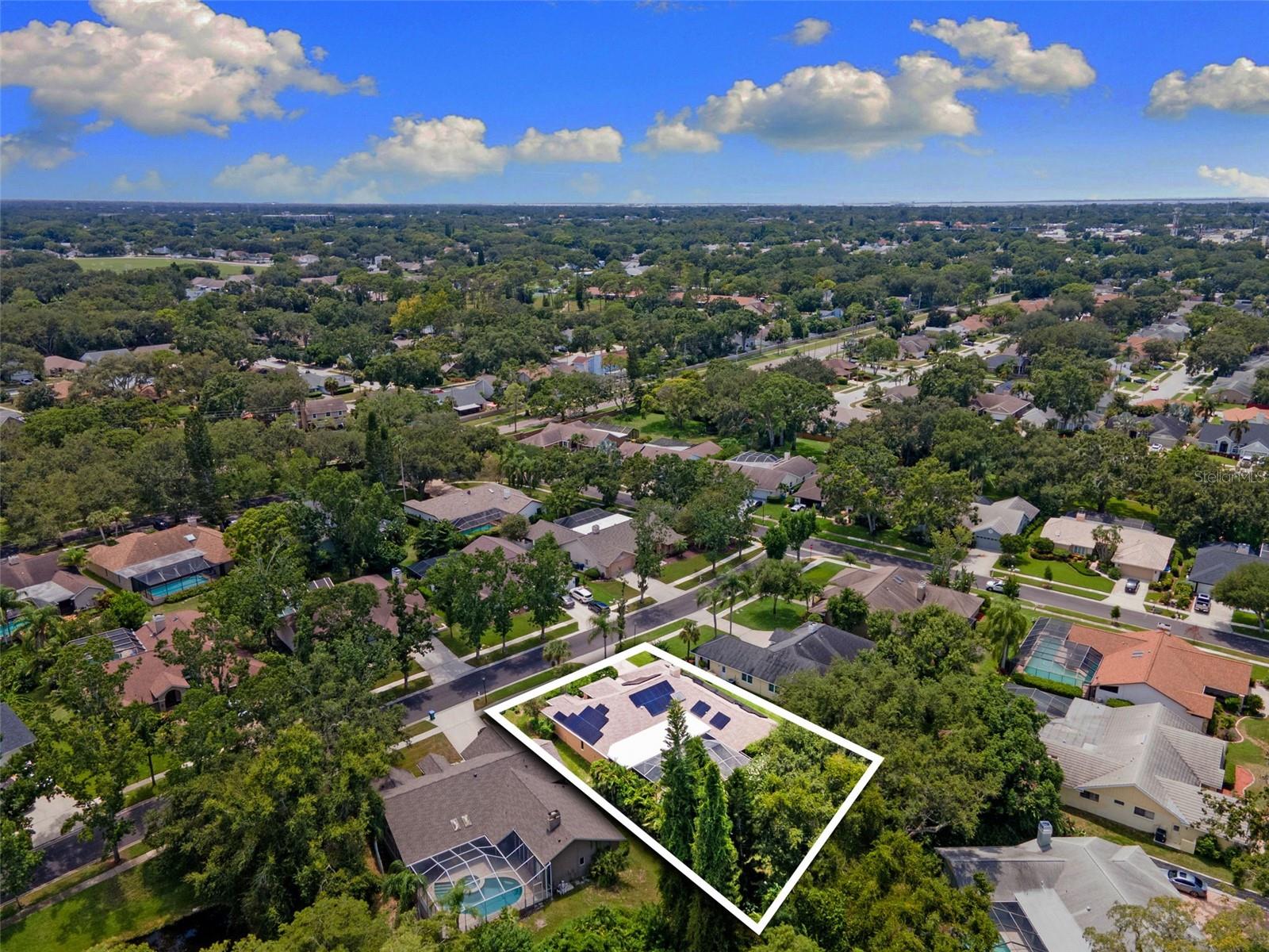 Drone View of Lot
