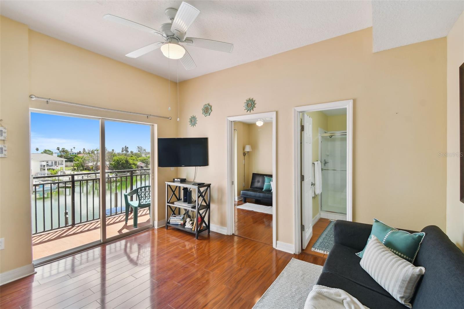 VIEW FROM LIVING ROOM