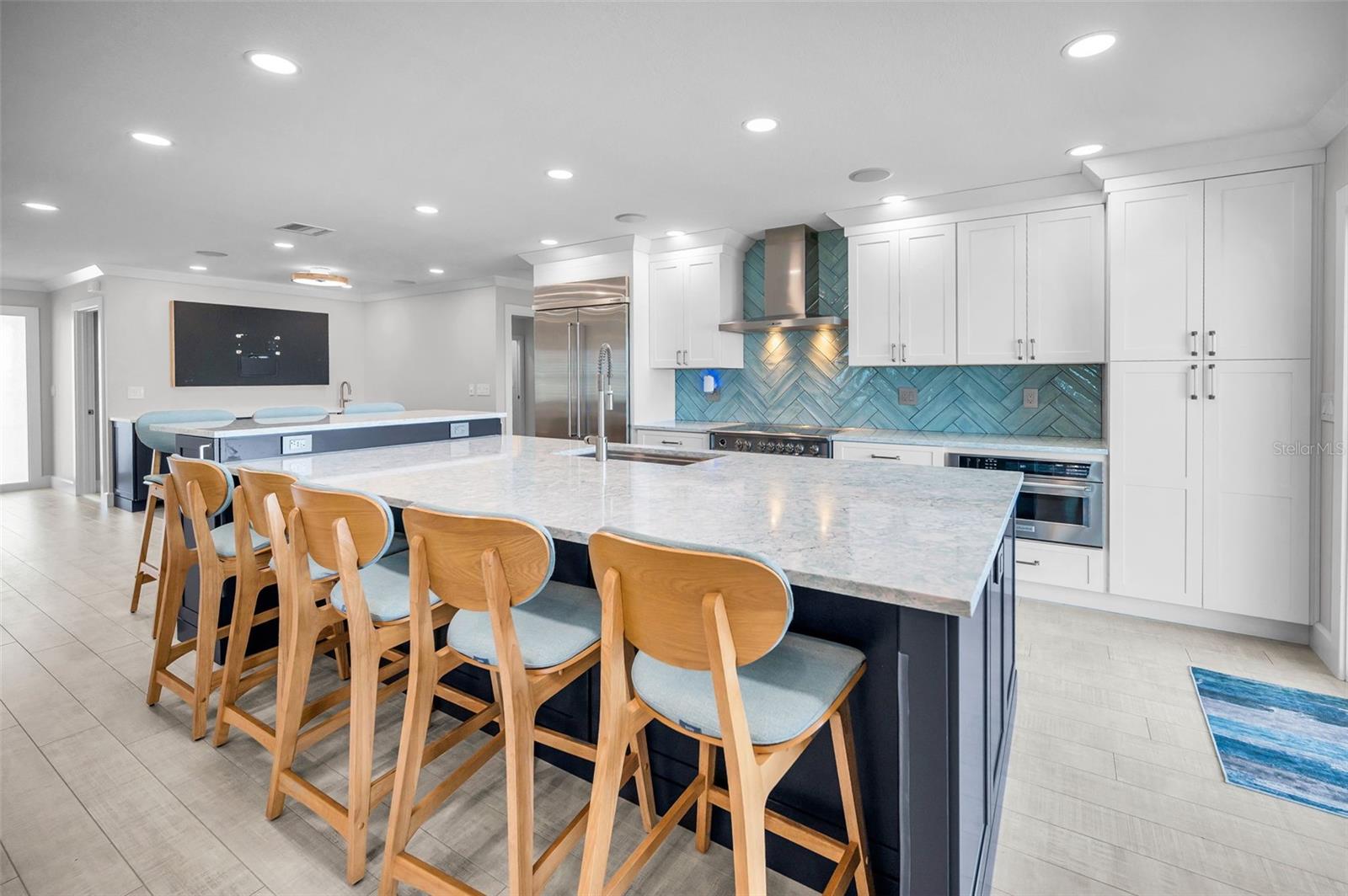 Chef's Dream Kitchen with abundant counter and prep space!