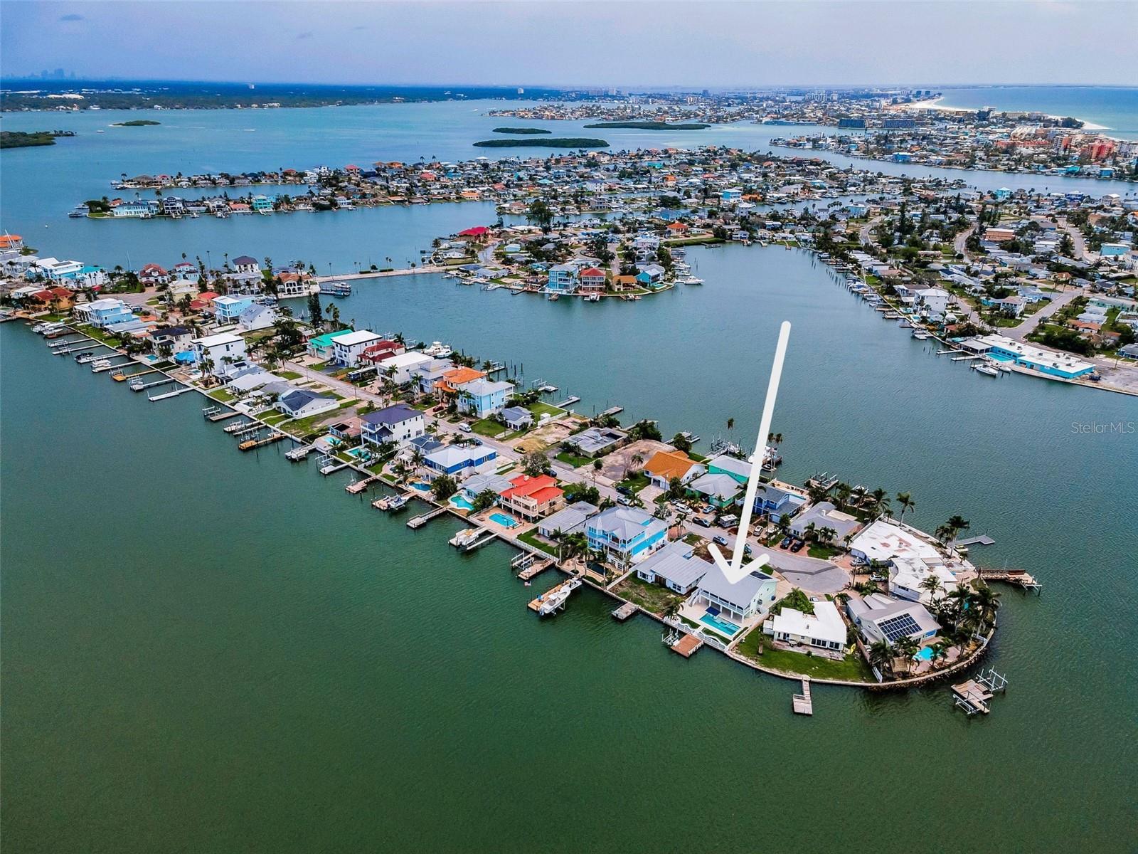 Located on a Peninsula Waterfront Finger in Bay Point Estates
