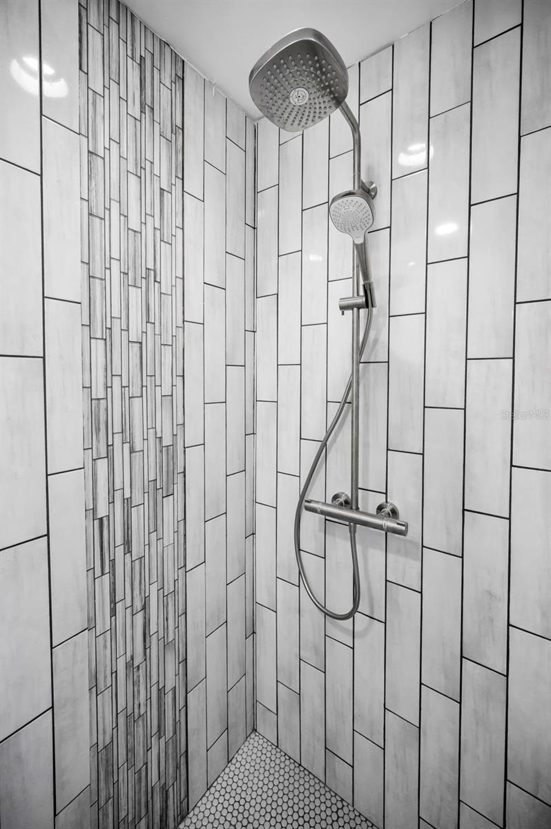Jack-n-Jill bath custom shower
