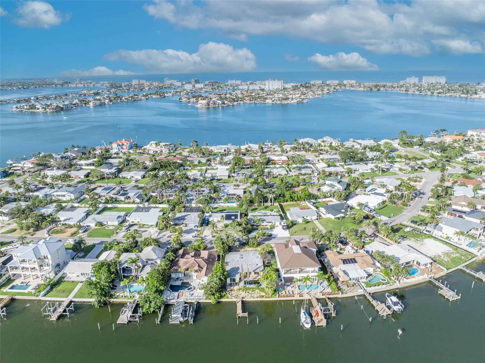 Centrally located and just minutes to sought-after St. Pete Beach with beautiful white sandy beaches and crystal clear water