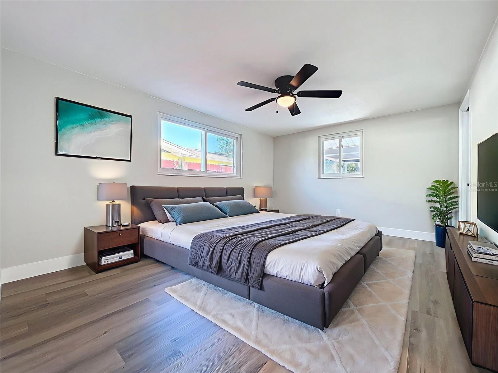 Primary Bedroom (Virtually Staged)