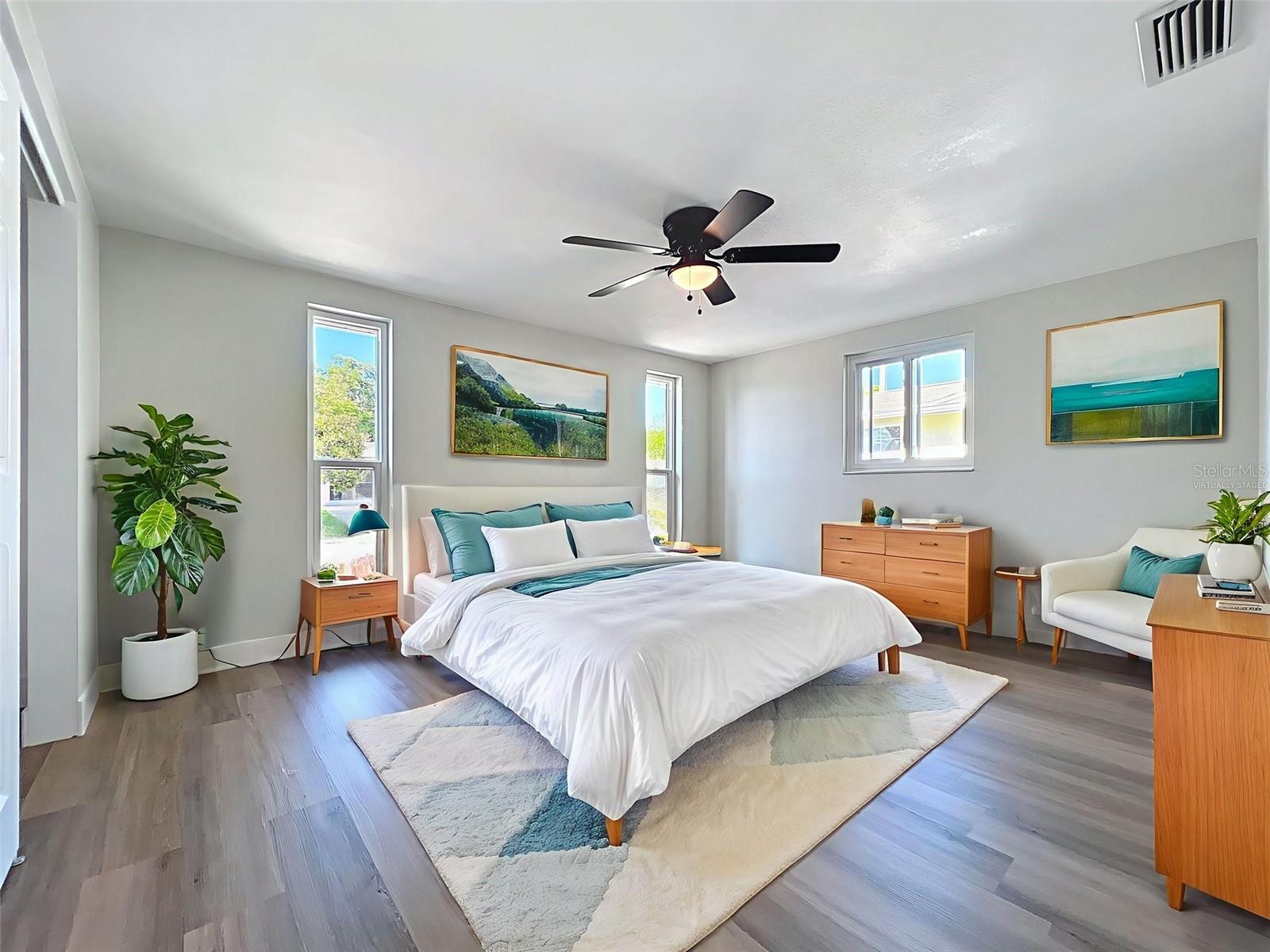 Guest Bedroom #2 (Virtually Staged)