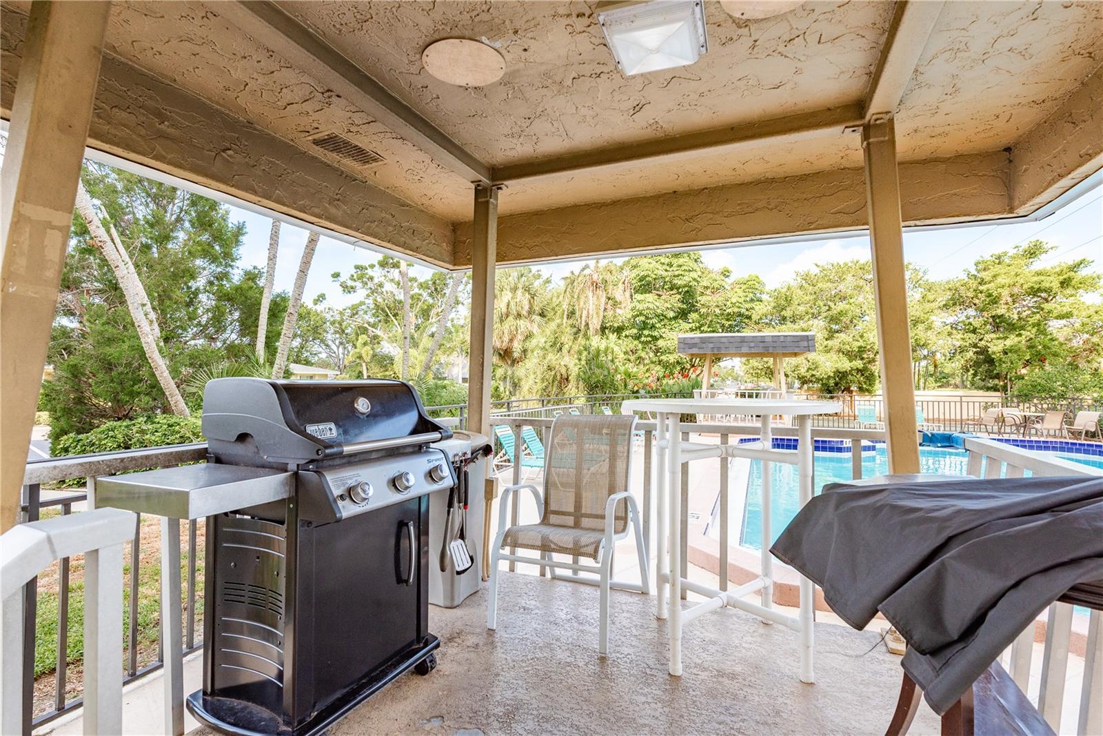 Grill area