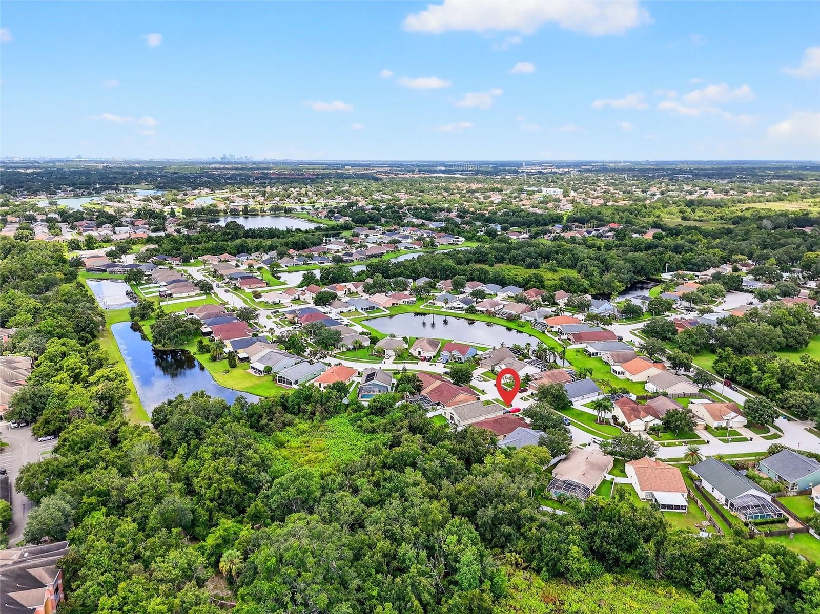 Aerial View Location