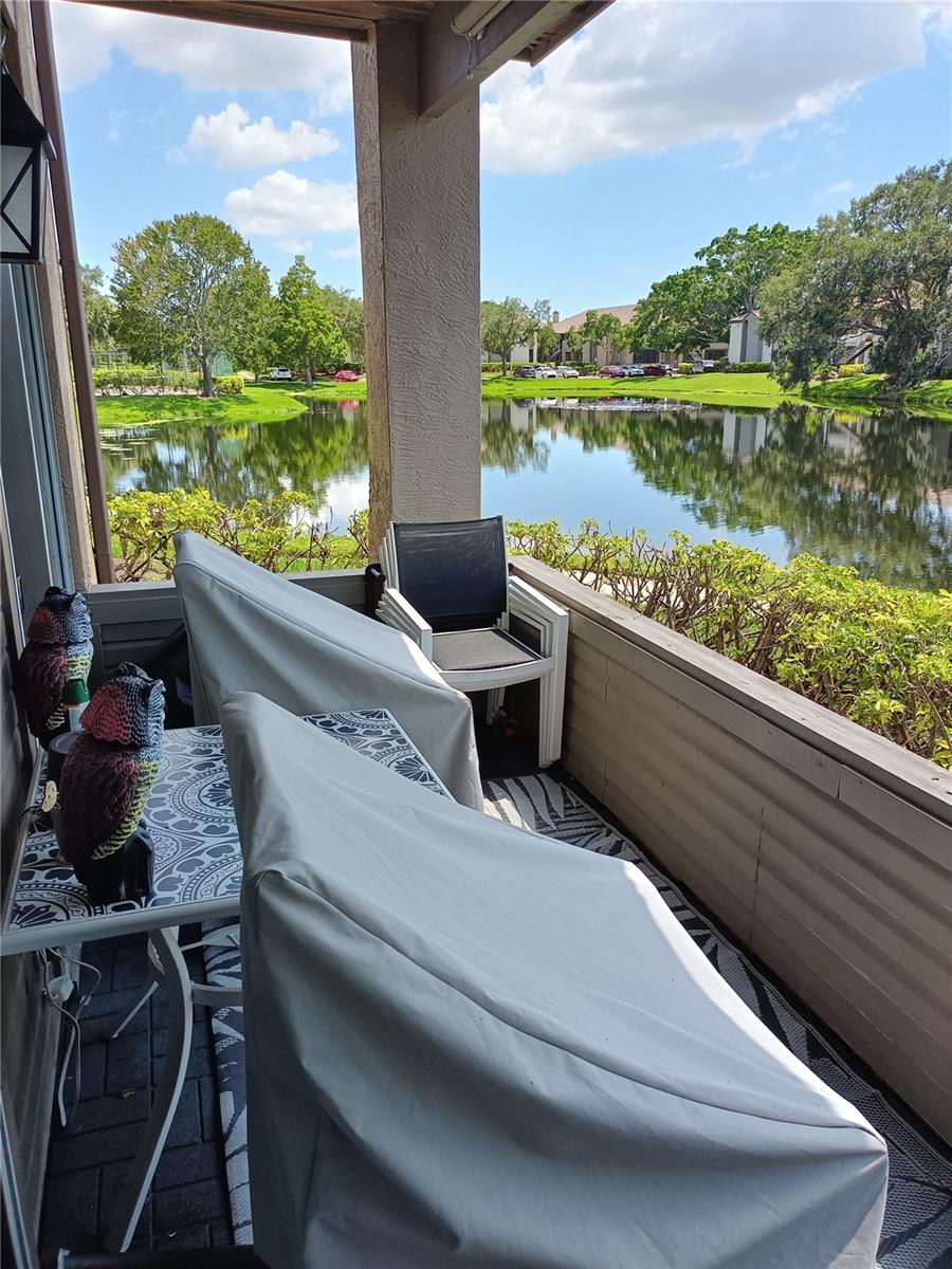 Covered patio