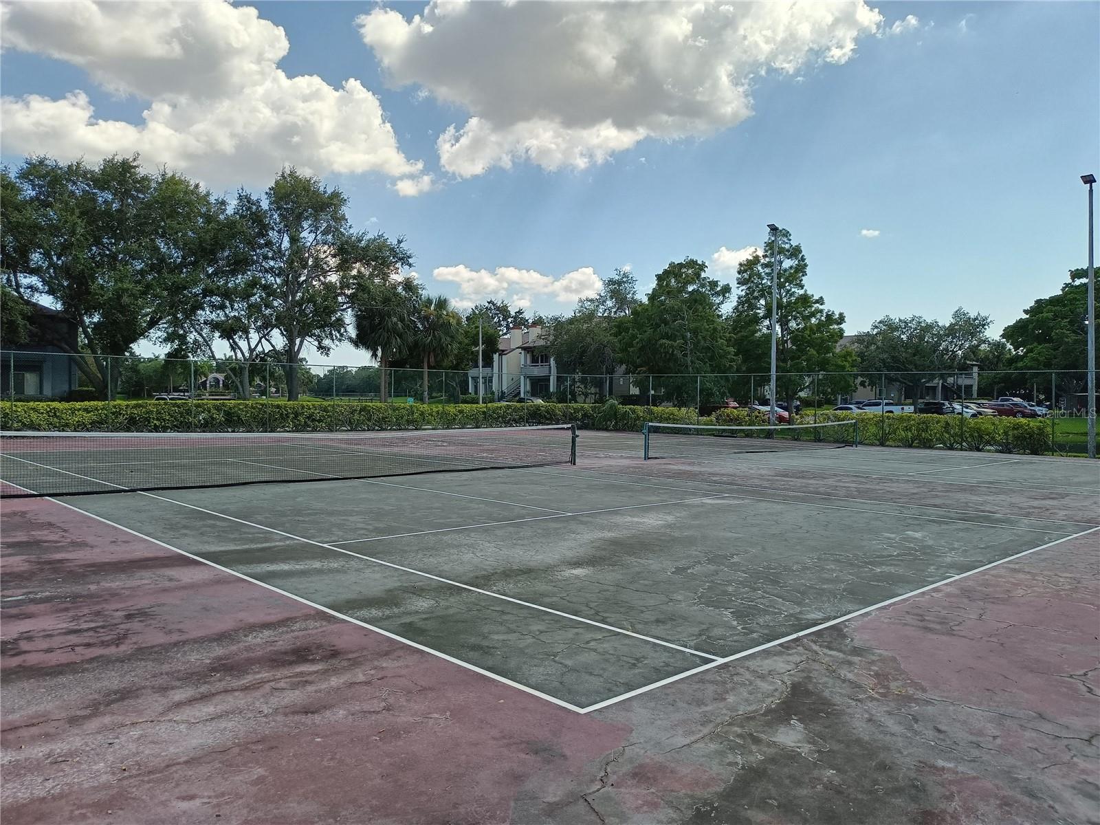 Tennis courts