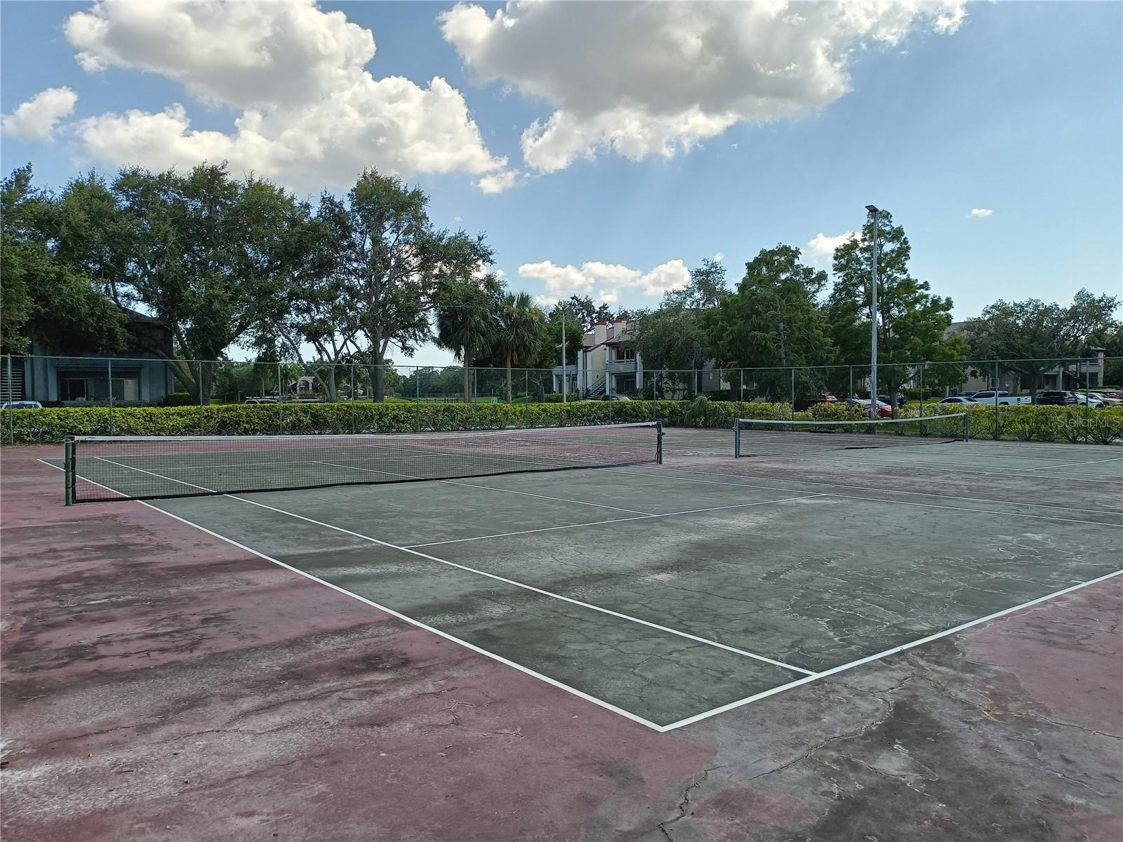 Tennis courts