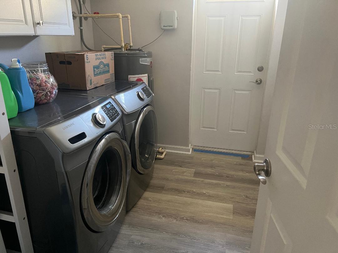 indoor laundry