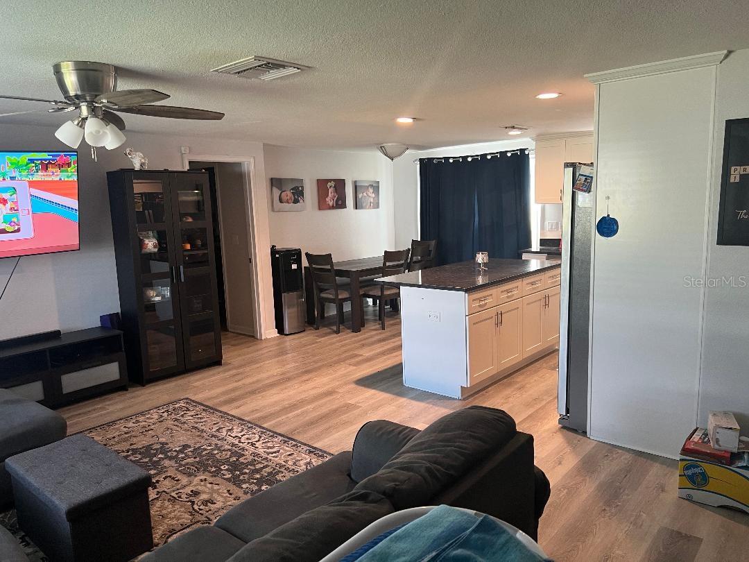 open floor plan