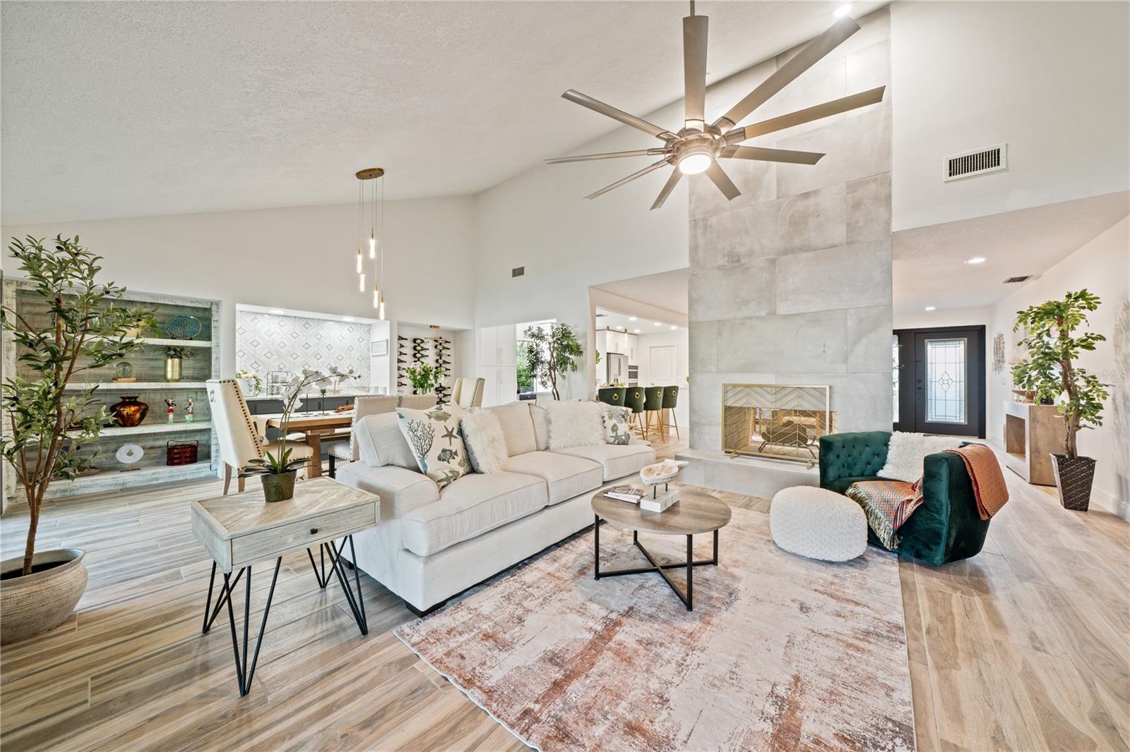 Spanish imported porcelain tile floor