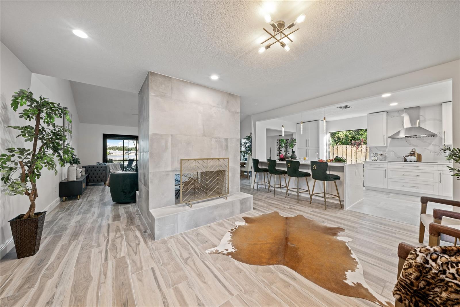 entrance seating area
