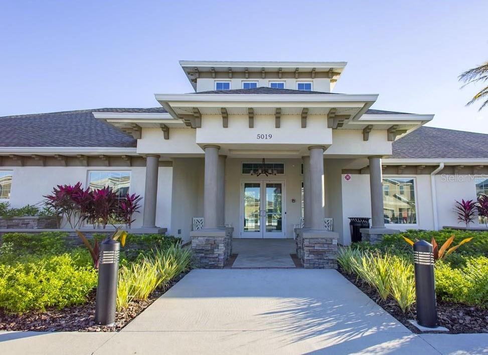 Front of Clubhouse