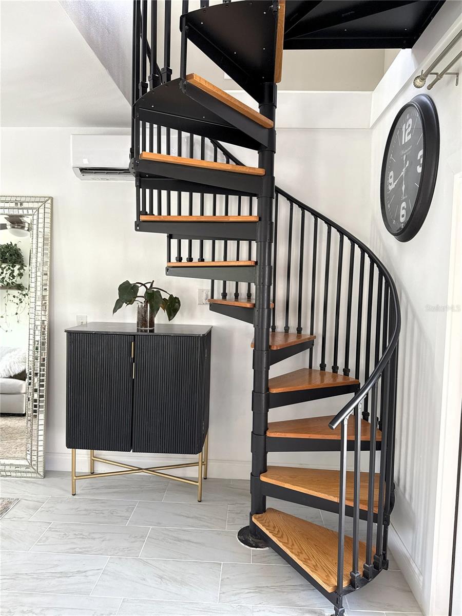 spiral staircase