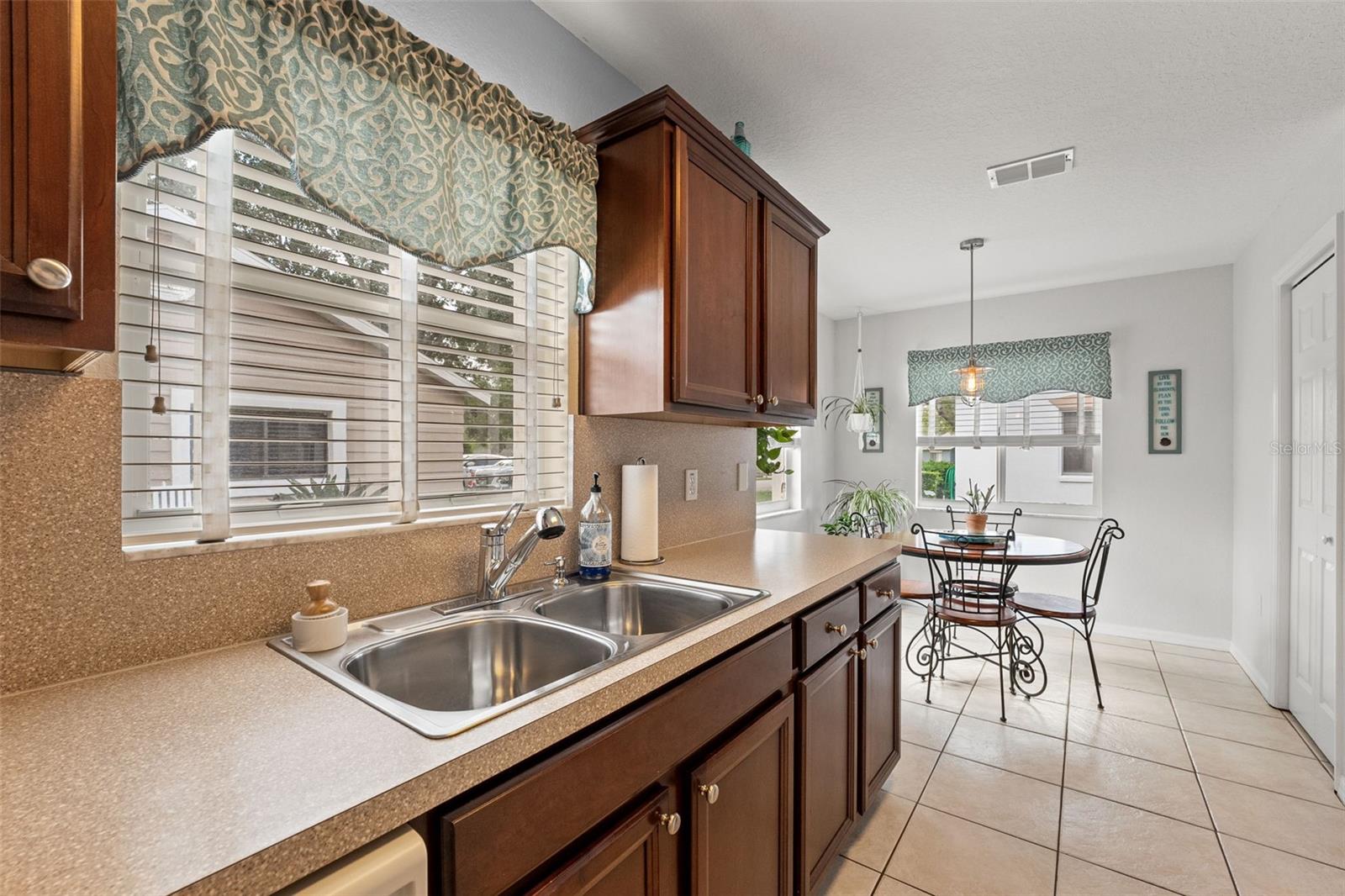 Kitchen view to Dinette