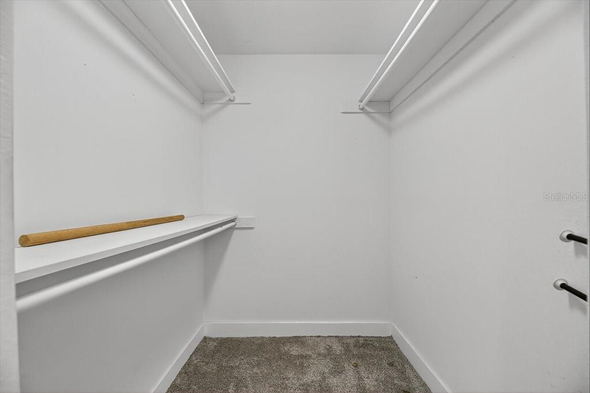 Master walk in closet from.