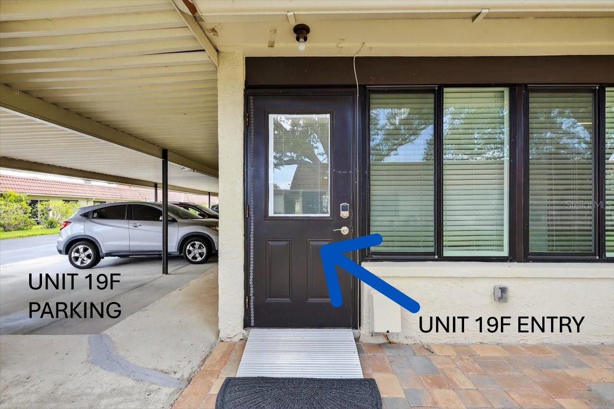 19F parking and rear entry.