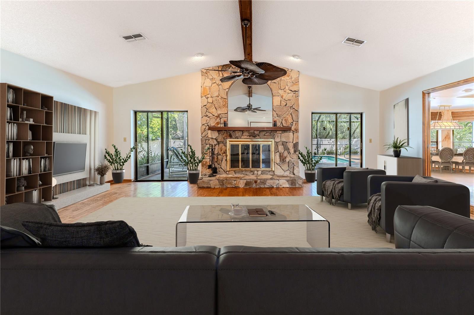 Great Room Staged