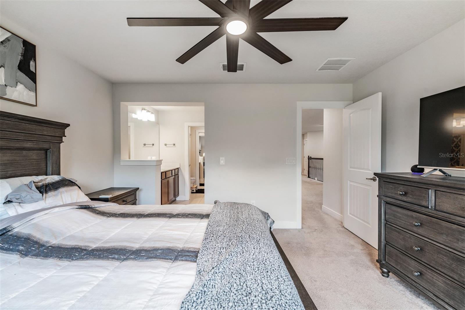 bedroom with bathroom