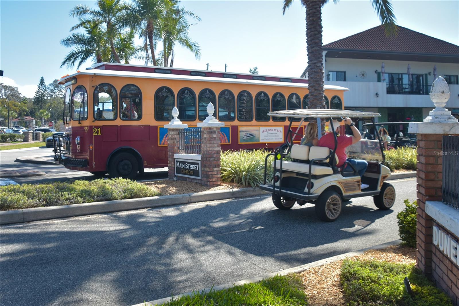 Downtown (A  short bike of golf cart ride from property).