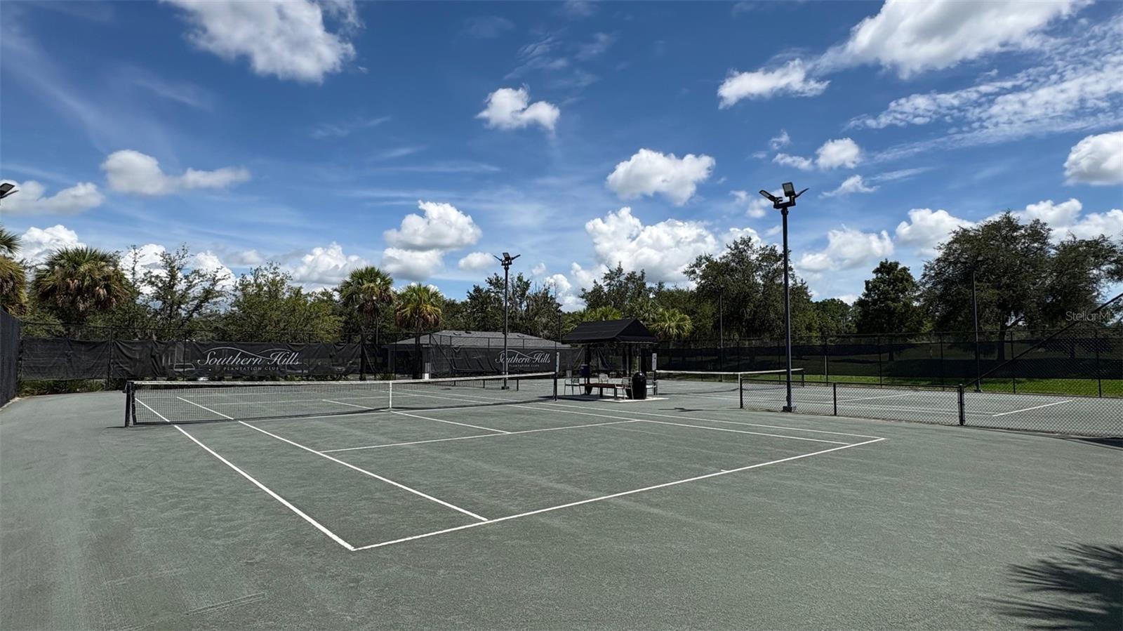 Tennis clay courts