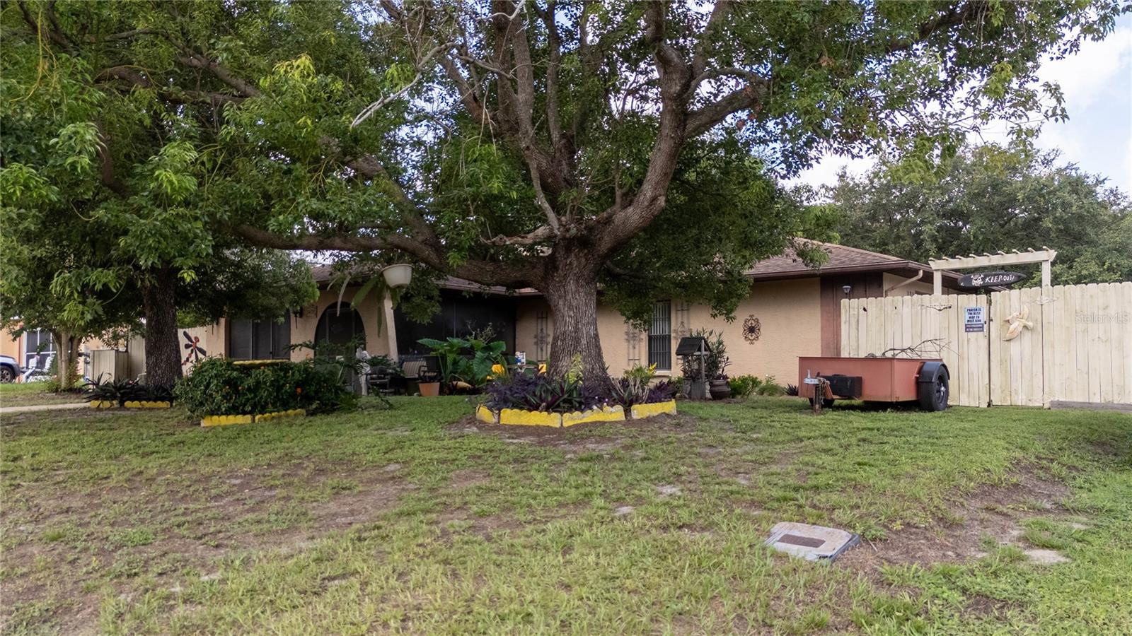 Front of the home